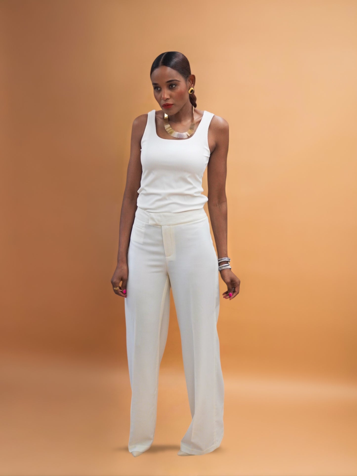 Atallier Icon Wool Trousers - Off White