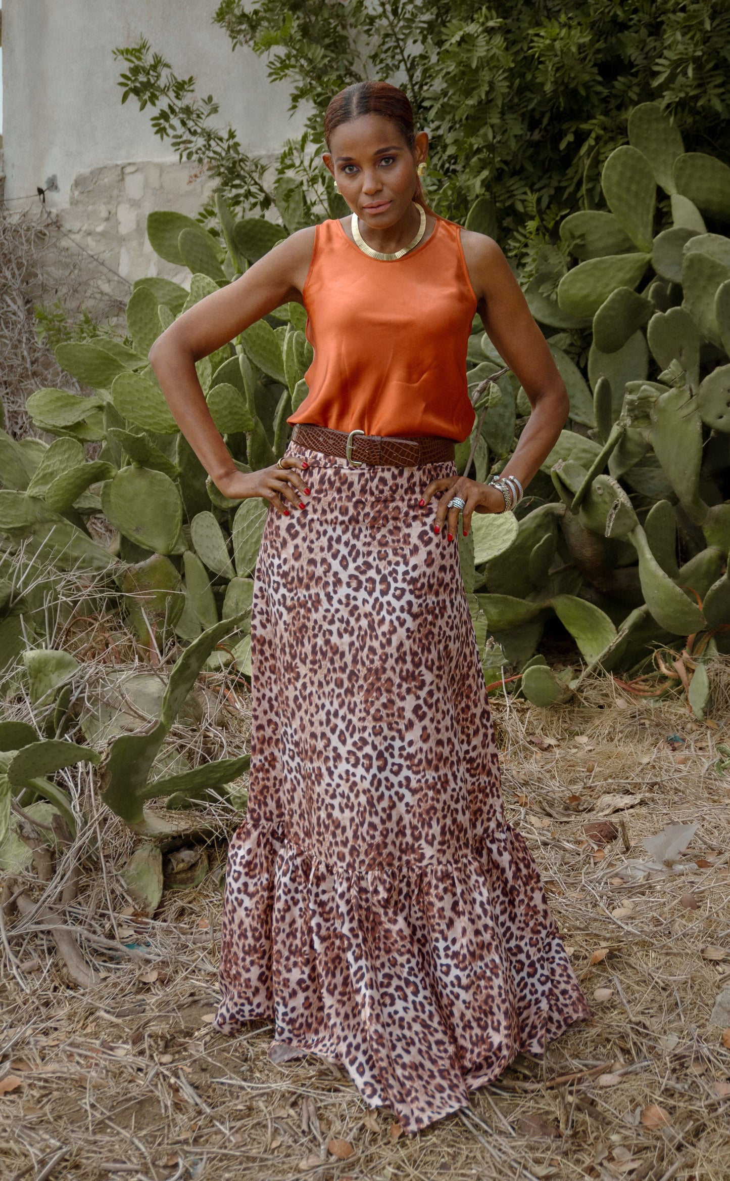 Leopard-Print-Maxi-Skirts-for-Tall-Women