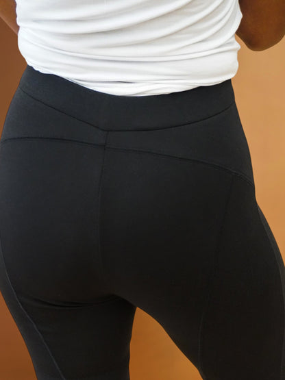 Linden Stretch-Cotton Knit Pants for Tall Women