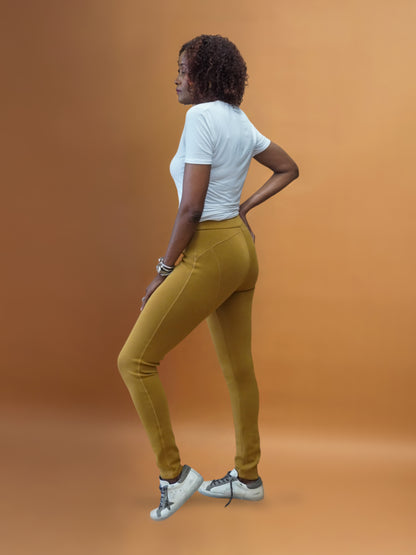 Linden Stretch-Cotton Knit Pants for Tall Women