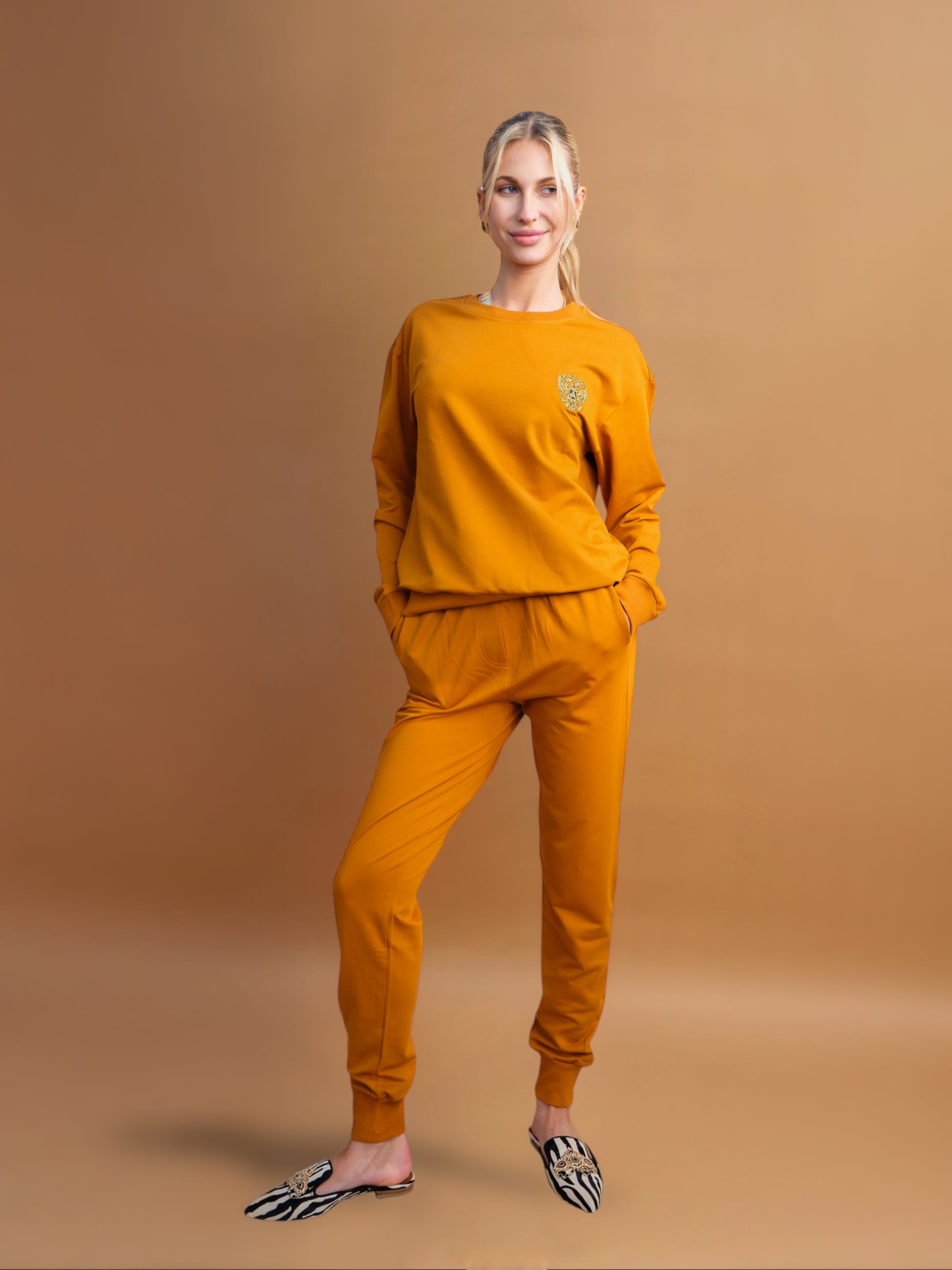 unique-turmeric-colored-Womens-Tall-Sweatshirt