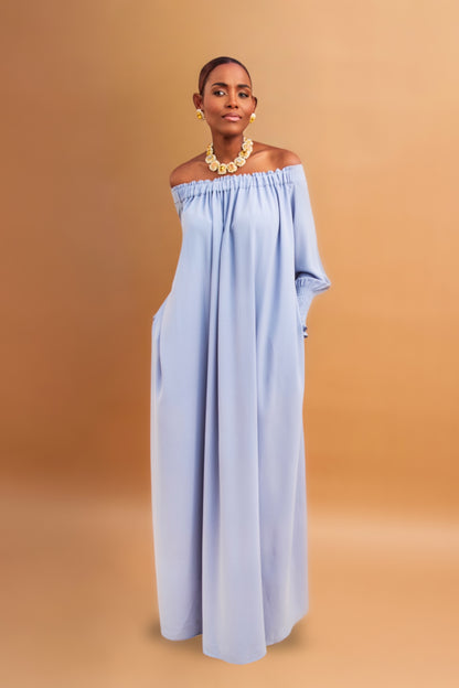 Isla Off Shoulder Maxi Dress for Tall Women - S