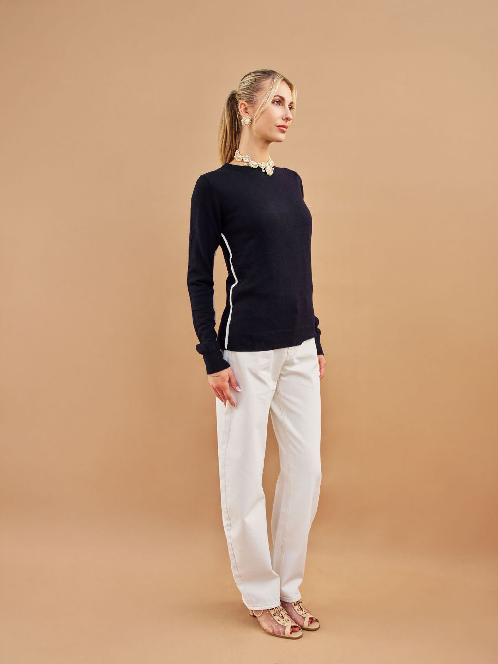 navy-blue-cashmere-crewneck-sweater-for-tall-women
