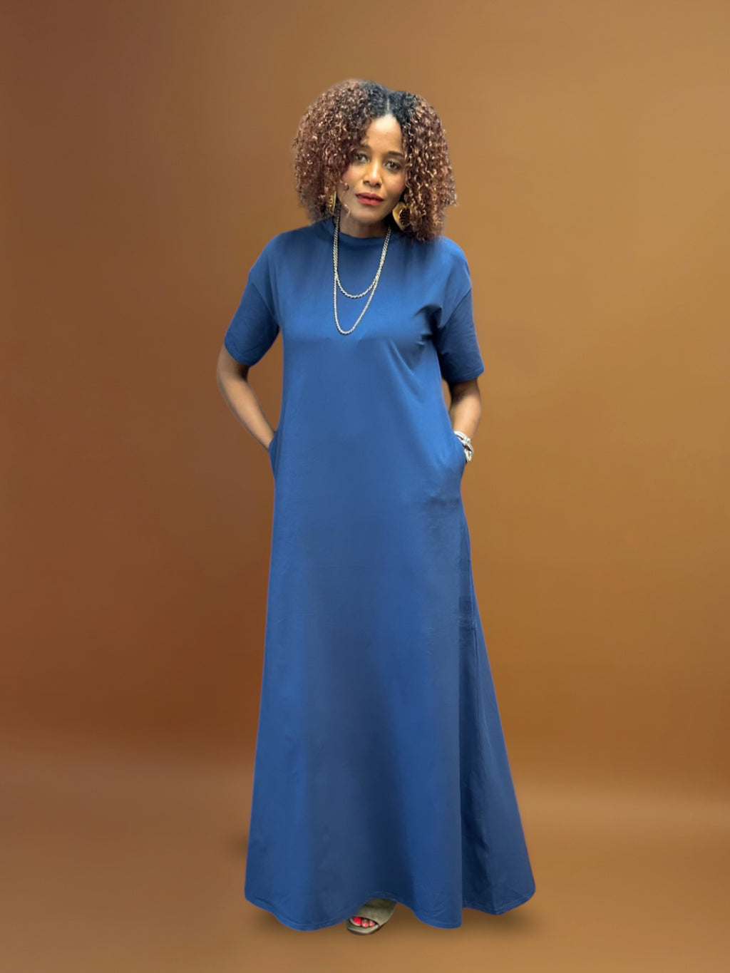 Maxi T-Shirt Dress for Tall Women Maxi T-Shirt Dress for Tall Women