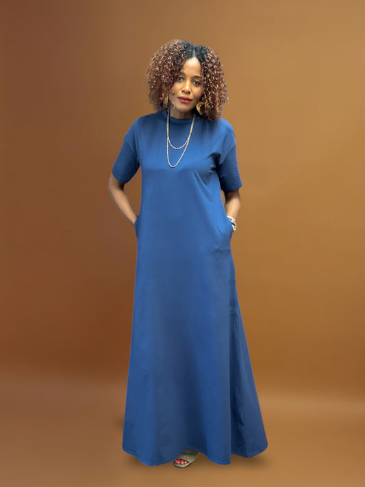 Skye T-Shirt Dress with Pockets