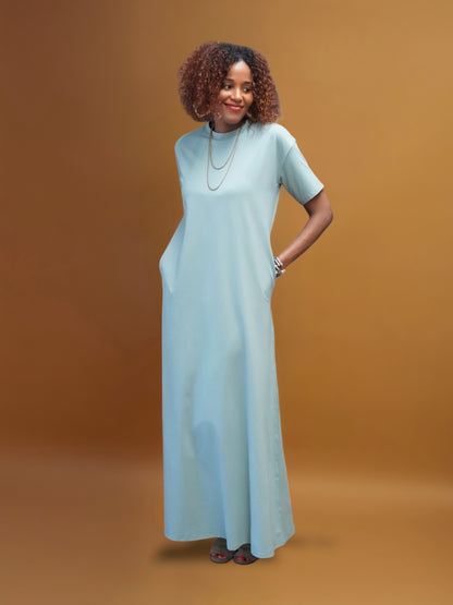 Maxi T-Shirt Dress for Tall Women | 3 Color Options| ATALLIER Maxi T-Shirt Dress for Tall Women | 3 Color Options| ATALLIER