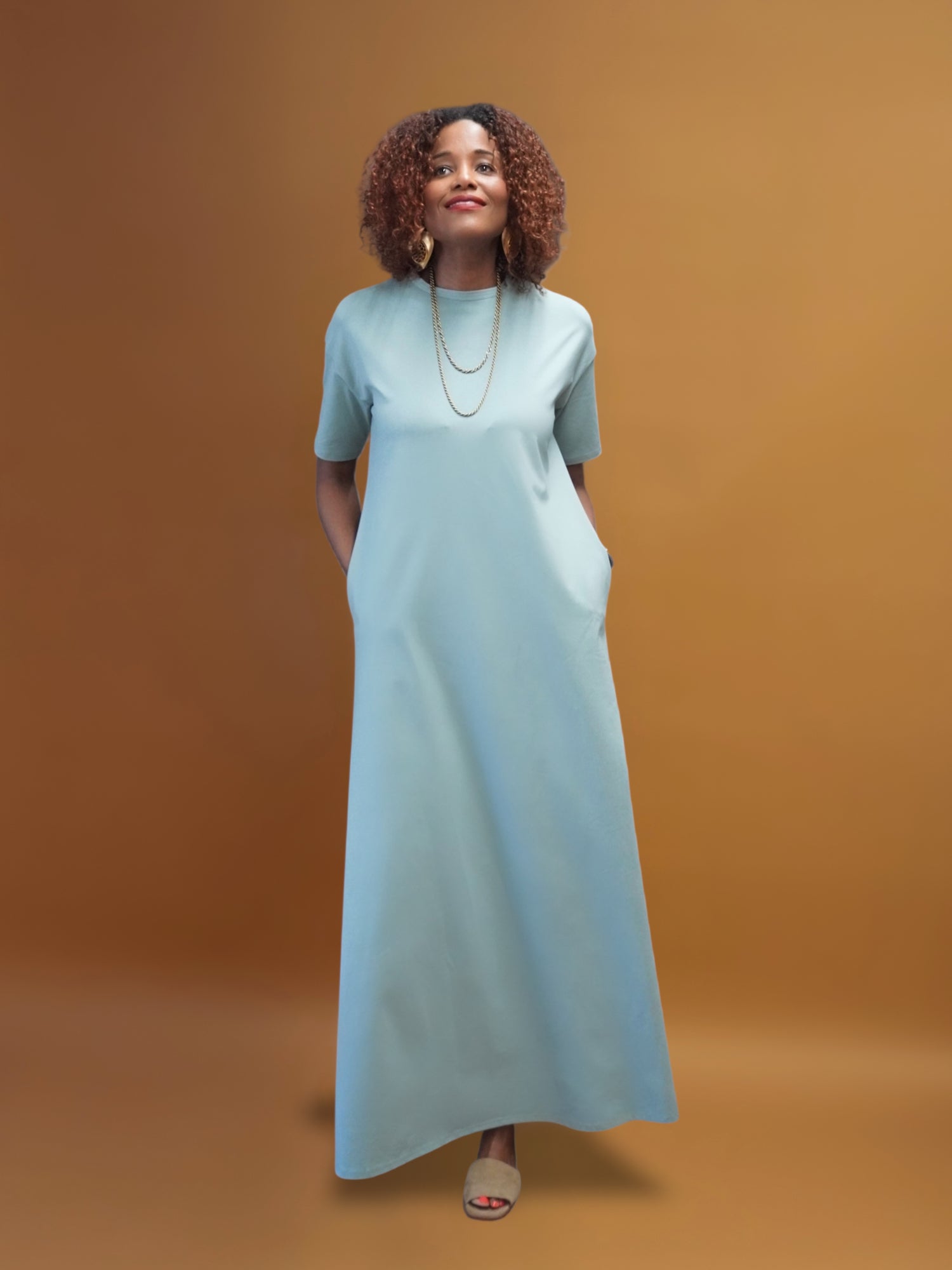 Maxi T-Shirt Dress for Tall Women Maxi T-Shirt Dress for Tall Women